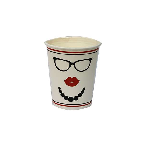 لیوان یکبار مصرف مدل لب بسته 20 عددی