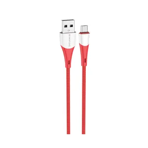 کابل تبدیل  USB به MICROUSB بروفون مدل BX60 طول 1 متر