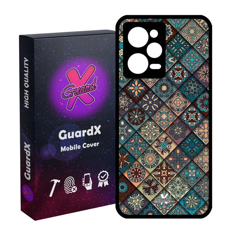 کاور گارد ایکس طرح Tile مدل Glass10093 مناسب برای گوشی موبایل شیائومی Redmi Note 12 Pro 5G/Poco X5 Pro 5G/Note 12 Pro Pro speed