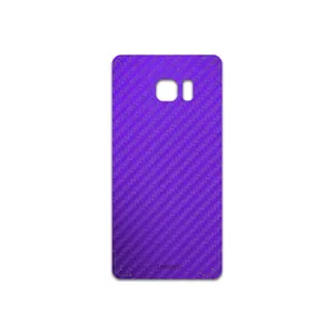 MAHOOT Purple-Fiber Cover Sticker for Samsung Galaxy Note 7