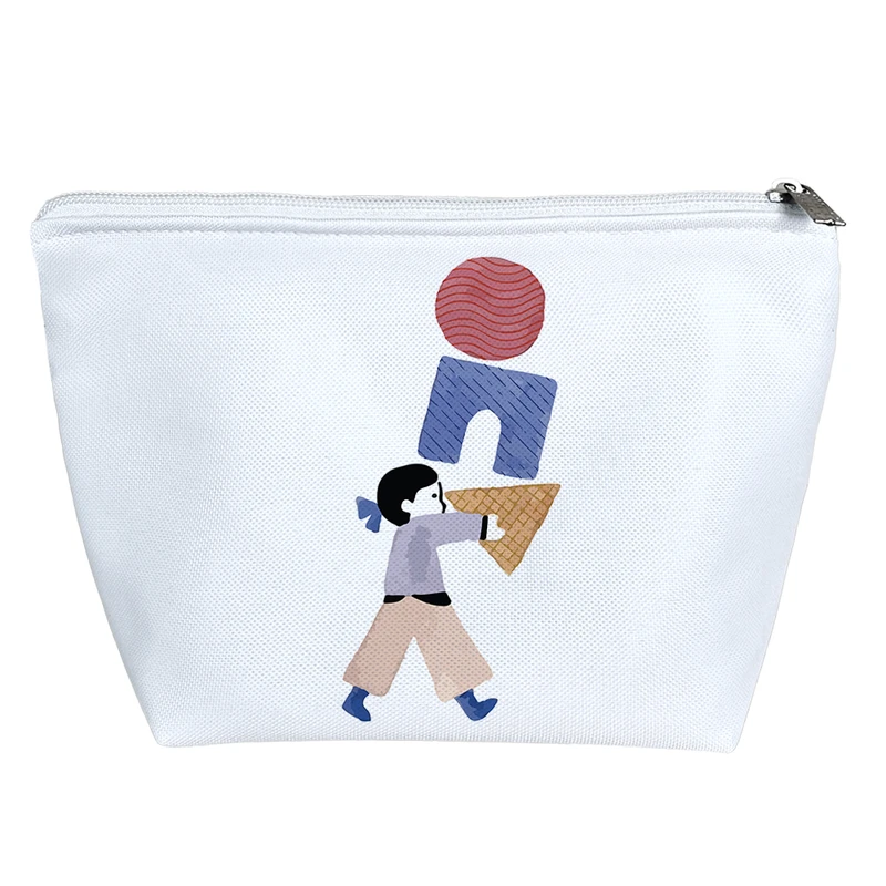 کیف لوازم آرایش دخترانه خندالو مدل دختر و اشکال کد 9295