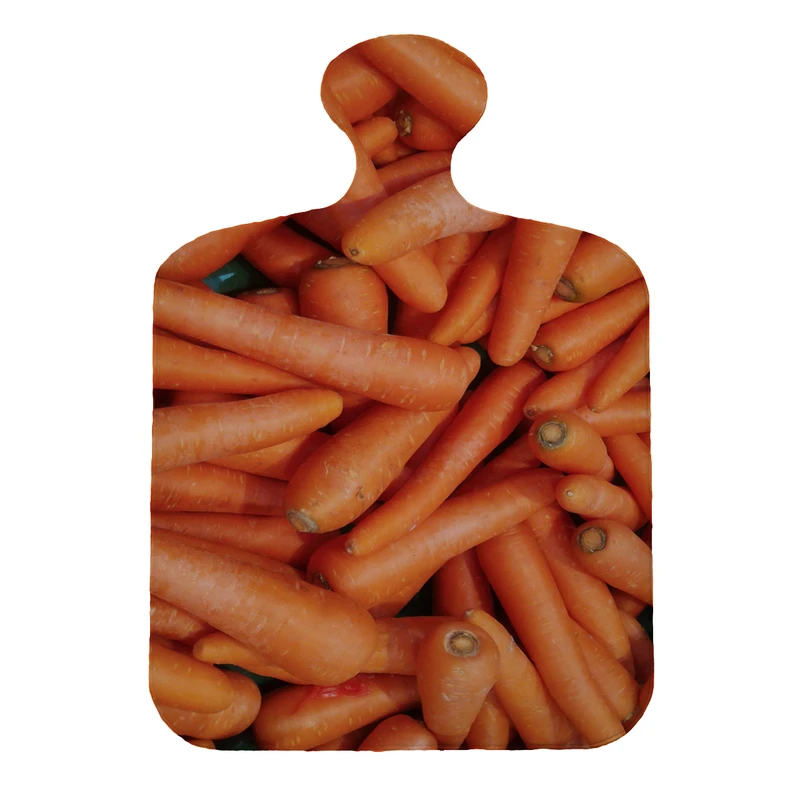 پادری مدل تخته گوشت طرح هویج کد 6362 سایز 110×80 سانتی متر