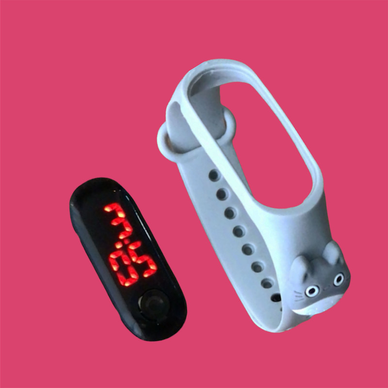 ساعت مچی دیجیتال مدل فانتزی طرح گربه کد C G 11