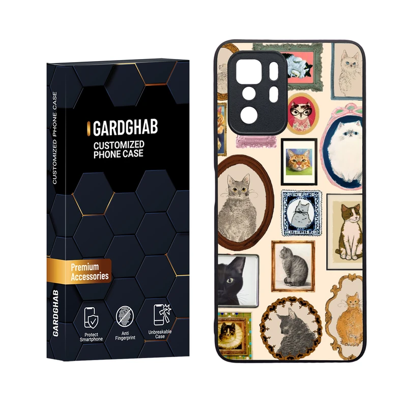 کاور گارد قاب مدل دورژله ای فانتزی مناسب برای گوشی موبایل شیائومی Poco X3 GT / Redmi Note 10 Pro 5G