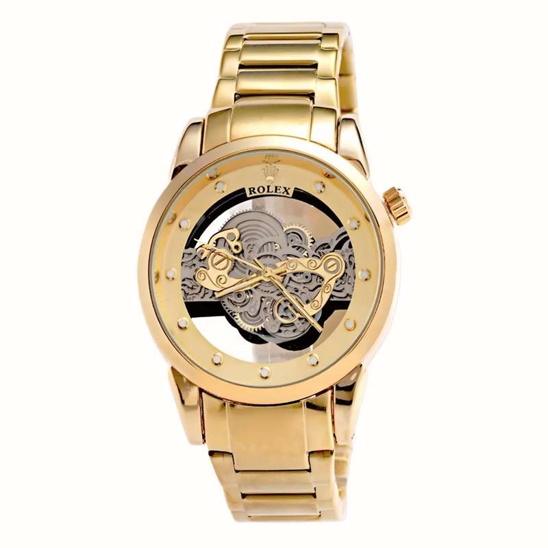 ساعت مچی عقربهای مردانه مدل پشت شیشه ای موتور نمایان ساعت مچی عقربهای مردانه مدل پشت شیشه ای موتور نمایان