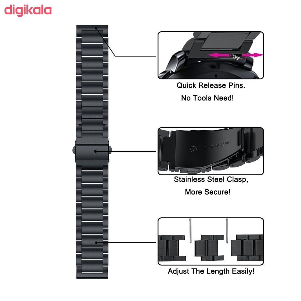 بند ساعت مدل 3Bead مناسب برای ساعت هوشمند سامسونگ Galaxy Watch 46mm main 1 6