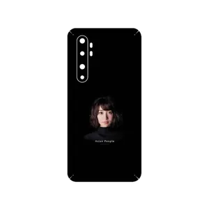 MAHOOT Portrait of an Asian Woman Cover Sticker for Xiaomi Mi Note 10 Lite