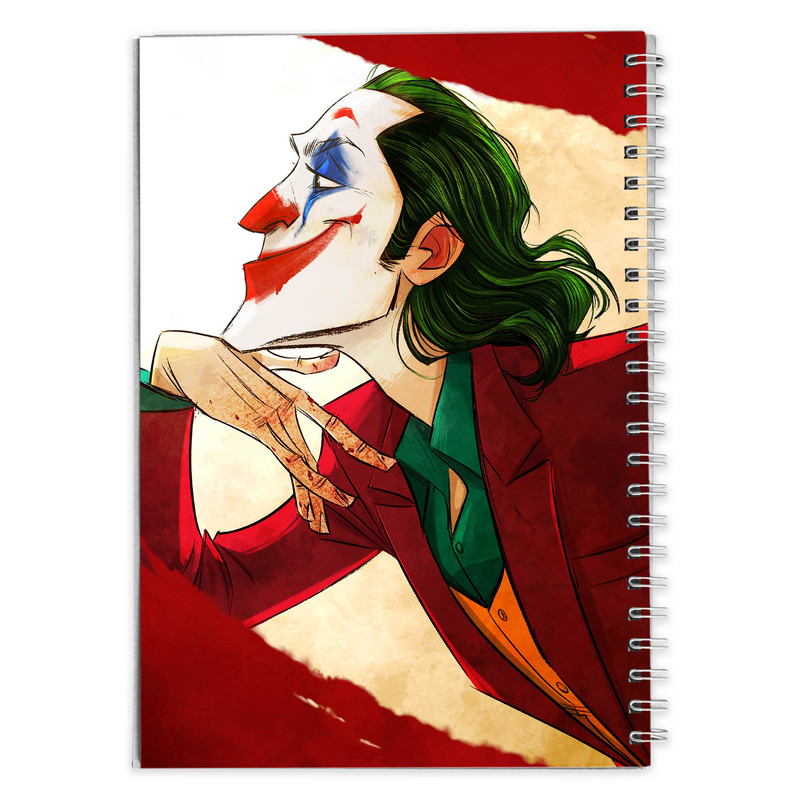  دفتر مشق 100 برگ مدل جوکر کد note-C-373