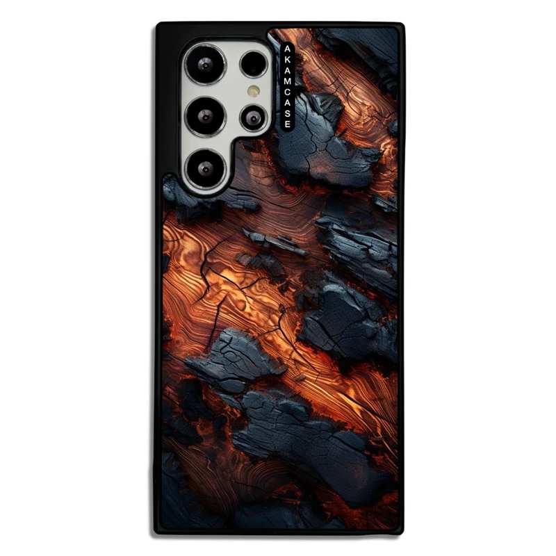 کاور آکام مدل AMC-WSGS22U-WOOD-13 مناسب برای گوشی موبایل سامسونگ Galaxy S22 Ultra