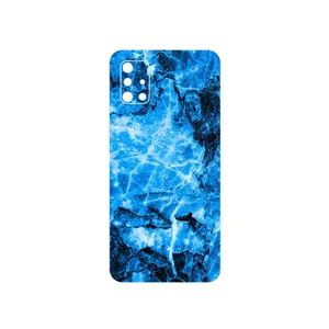 MAHOOT Blue Marble Cover Sticker for Samsung Galaxy A51
