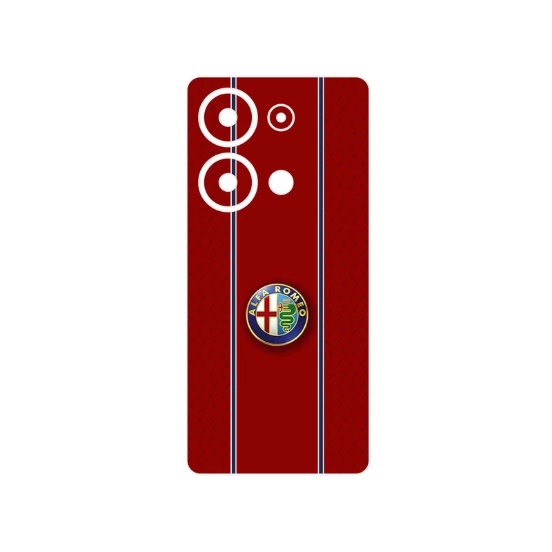 برچسب پوششی ماهوت مدل Alfa Romeo مناسب برای گوشی موبایل شیائومی Redmi Note 13 Pro 4G