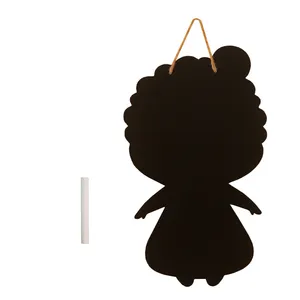 تخته سیاه مدل دختر سایز 15x27 سانتی متر به همراه گچ