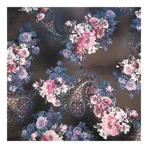 پارچه چادر مدل گل کد RK