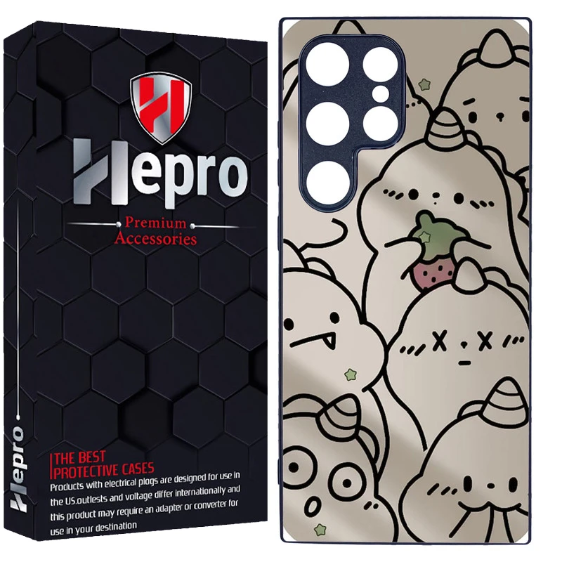 کاور هپرو طرح فانتزی مدل TPU مناسب برای گوشی موبایل سامسونگ Galaxy S24 ULTRA