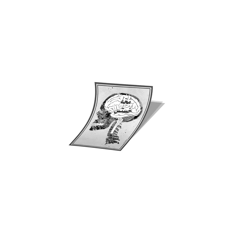 استیکر تزئینی موبایل و تبلت لولو مدل مخه خستس کد 624