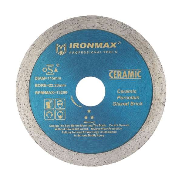 صفحه فرز سرامیک بر آیرون مکس مدل 115