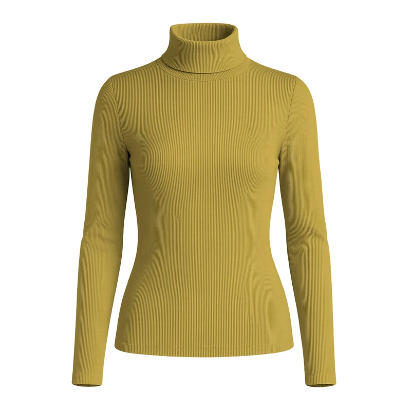 بلوز آستین بلند یقه اسکی زنانه مدل PDK-YS کد M5355