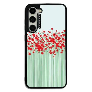 AKAM AMC-WSGS23P-FLOWERS-26 Cover For Samsung Galaxy S23 Plus