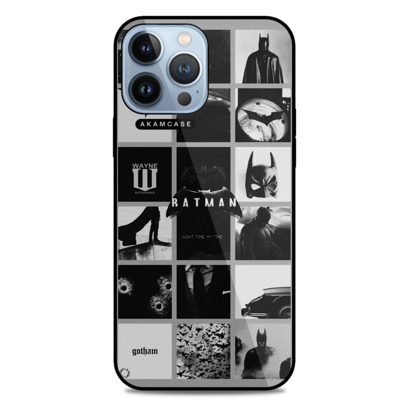 کاور آکام مدل AMC-WA13PROMAX-BATMAN10 مناسب برای گوشی موبایل اپل iPhone 13 Pro Max