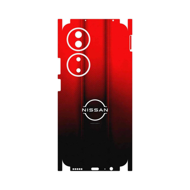 برچسب پوششی ماهوت مدل Nissan_Logo-FullSkin مناسب برای گوشی موبایل آنر X7b