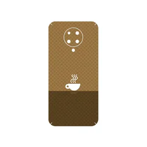 MAHOOT Minimal Cup of Coffee Icon Cover Sticker for Xiaomi Poco F2 Pro