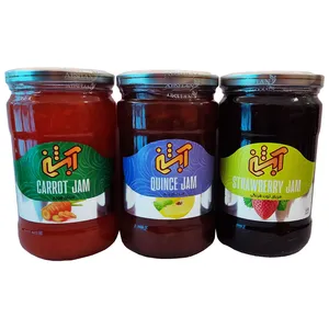 مربا توت فرنگی و به و هویج آبشن- 850 گرم
