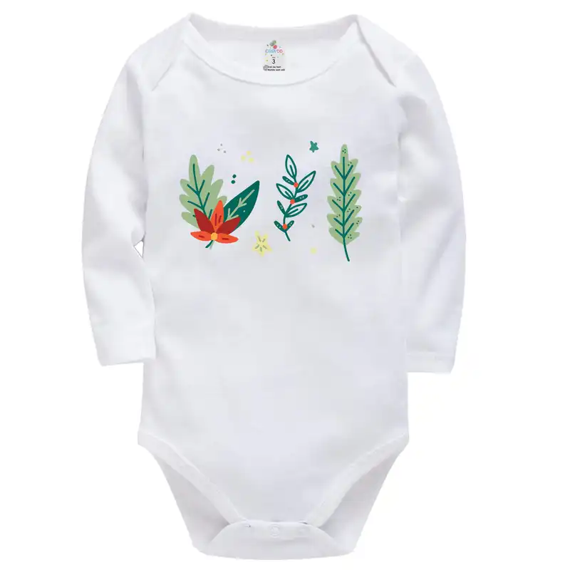 بادی آستین بلند نوزادی ایزی دو مدل ED012 مجموعه 3 عددی