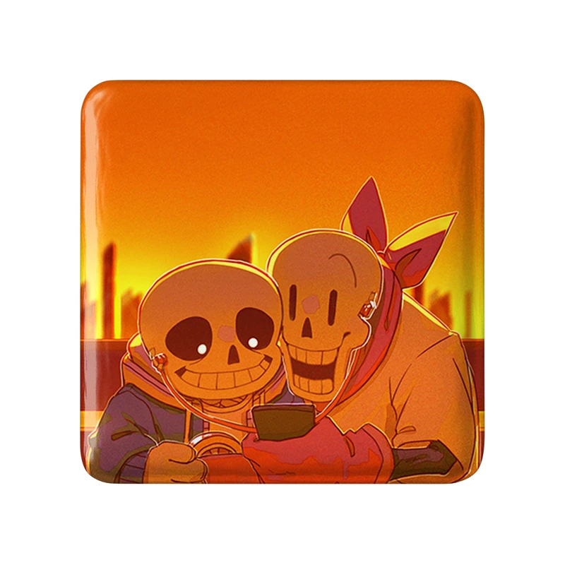 پیکسل خندالو طرح بازی آندرتیل (Undertale) مدل مربعی کد 31752