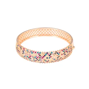 دستبند نقره زنانه مدل النگویی پرنس