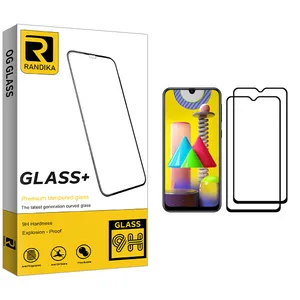 Randika GLD Screen Protector For Samsung Galaxy M31 Prime Pack Of 2