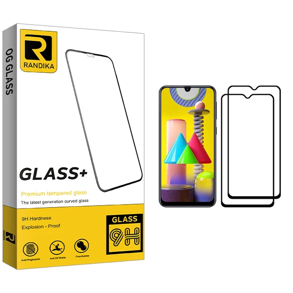 محافظ صفحه نمایش راندیکا مدل GLD مناسب برای گوشی موبایل سامسونگ Galaxy M31 Prime بسته دو عددی