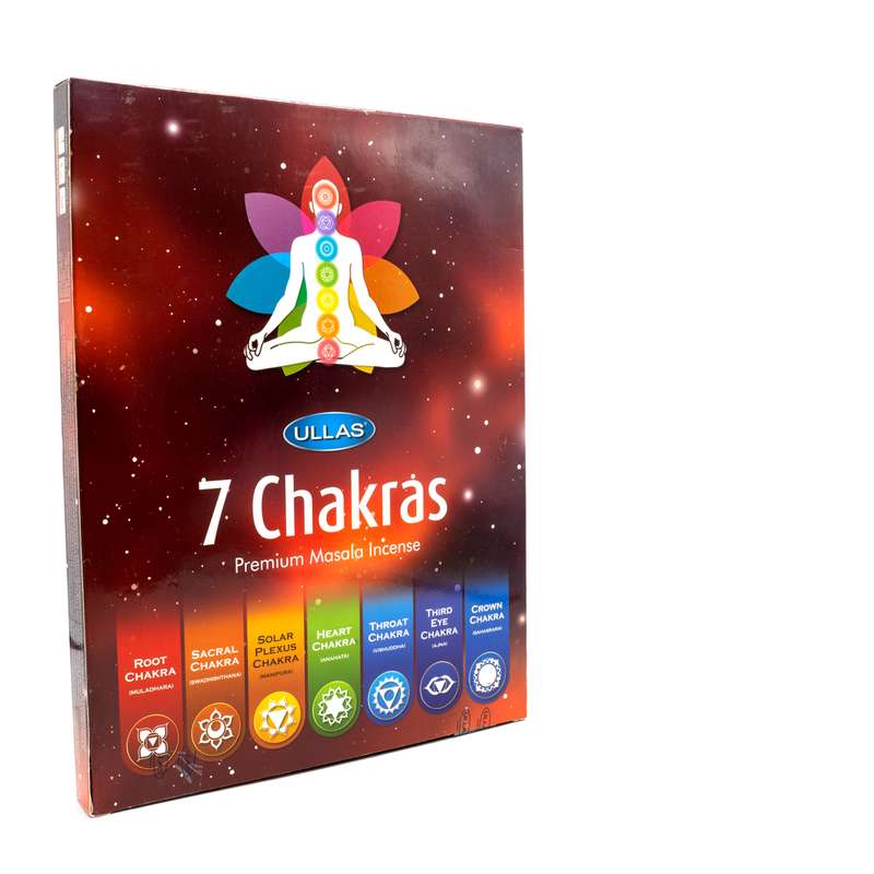 عود اولاس مدل 7 Chakras کد 1595 مجموعه 7 عددی عود اولاس مدل 7 Chakras کد 1595 مجموعه 7 عددی