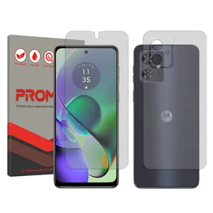 Promate Resistant model matte screen protector suitable for Motorola Moto G54 mobile Along with the phone back protector