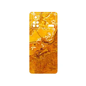 MAHOOT Gold Marble Cover Sticker for Xiaomi Poco X4 Pro 5G