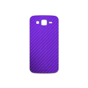 MAHOOT Purple-Fiber Cover Sticker for Samsung Galaxy Grand 2