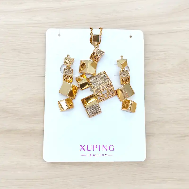 نیم ست زنانه ژوپینگ مدل مکعب