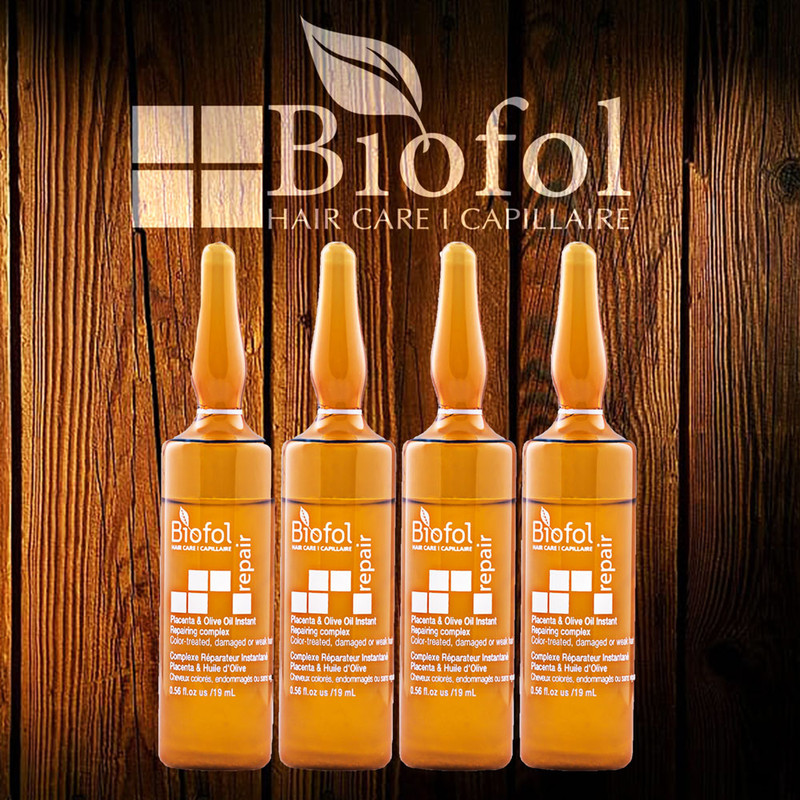 سرم مو بایوفول مدل ترمیم کننده حجم 19 میلی لیتر بسته 4 عددی