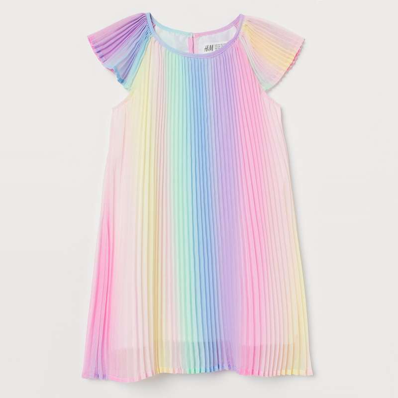 پیراهن دخترانه اچ اند ام مدل 0823332001