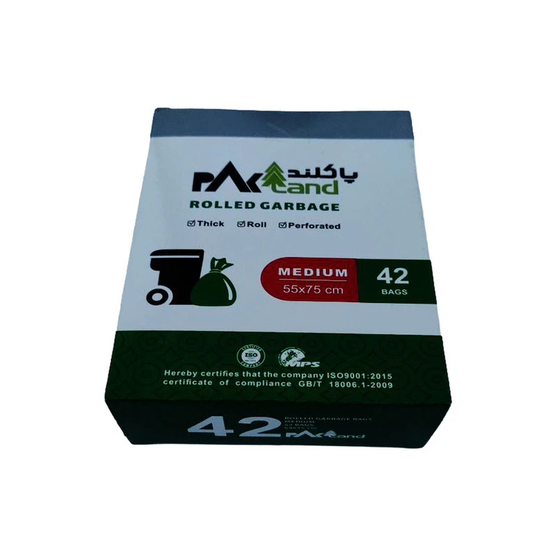 کیسه زباله مدل p004  بسته 42 عددی