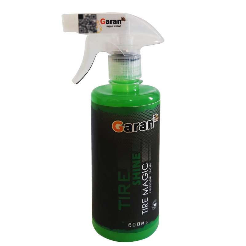 اسپری واکس لاستیک خودرو گاران مدل G-WT6 حجم 600 میلی لیتر
