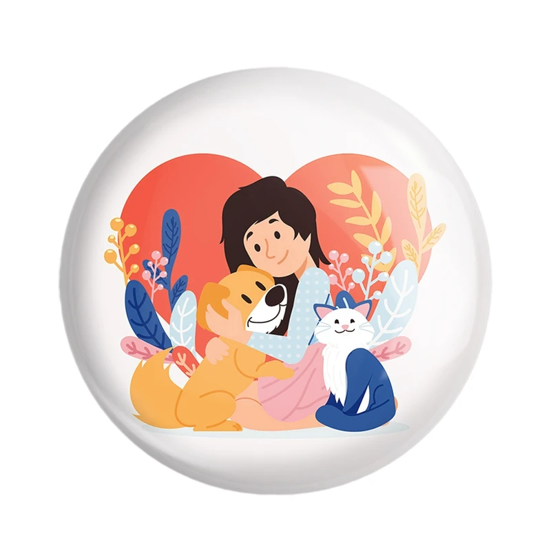 مگنت خندالو مدل حمایت از حیوانات کد 27386