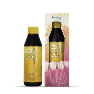 محلول اسید سیتریک دندانپزشکی کبالت مدل 40 ٪ حجم 200 میلی لیتر