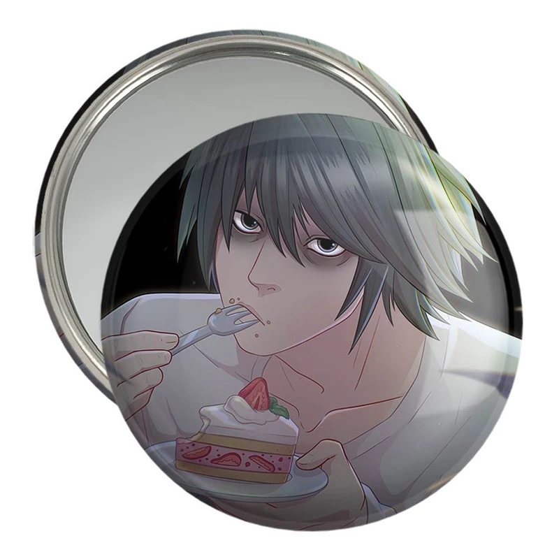 آینه جیبی خندالو مدل ال لاولیت انیمه دفترچه مرگ Death Note  کد 11297