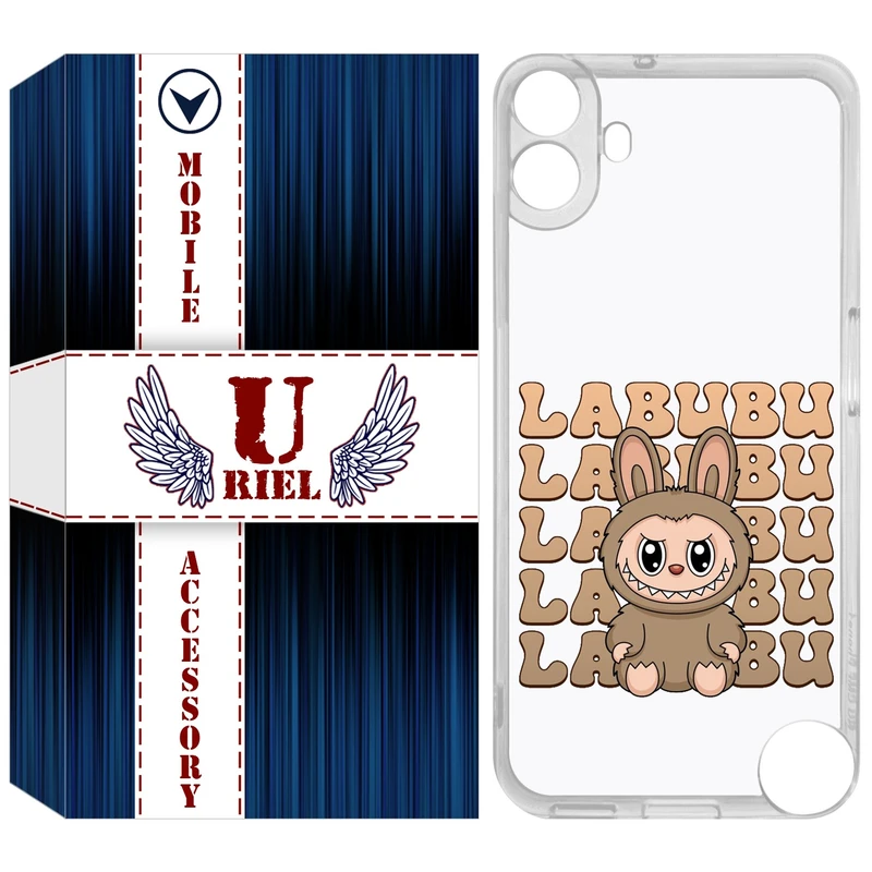 کاور یوریل مدل Clear کد 134 طرح لبوبو Labubu مناسب برای گوشی موبایل ناتینگ فون Nothing CMF Phone 1