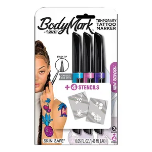 قلم تتو صورت و بدن بیک مدل 01