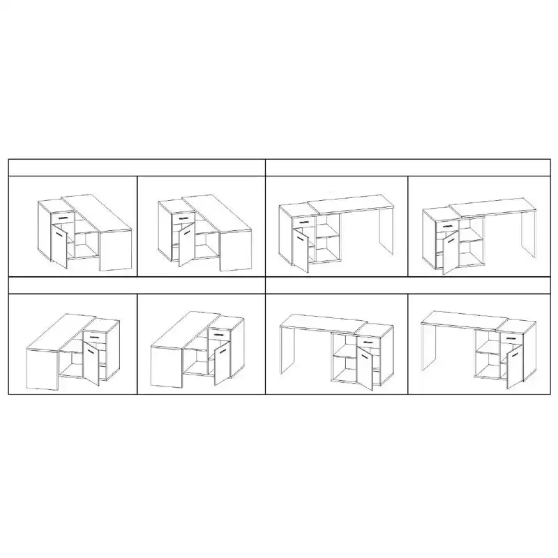 میز تحریر هیراد مدل T160