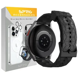 بند اسپریگ مدل LOZ SP مناسب برای ساعت هوشمند سامسونگ Galaxy Watch 4/5/6/7/FE سایز 40/43/44/46/47 میلی متری
