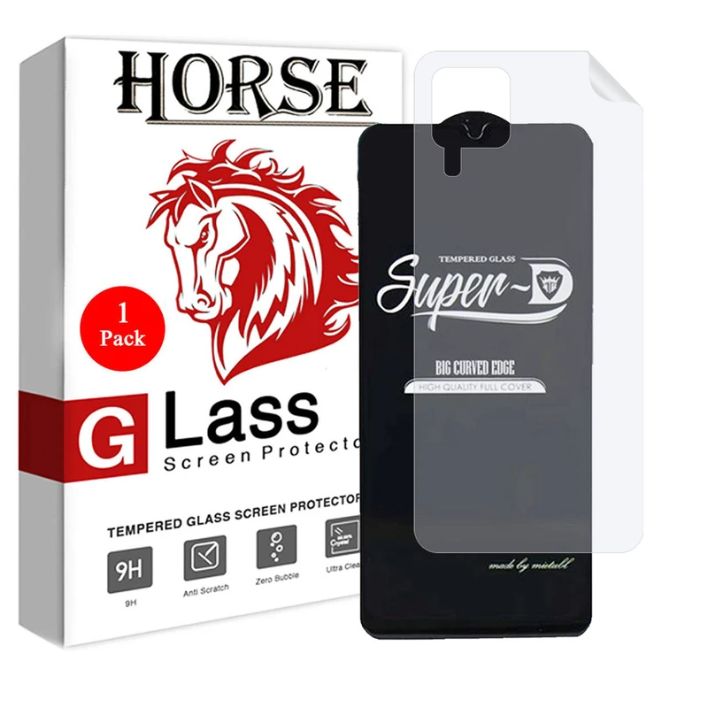 محافظ صفحه نمایش هورس مدل 2SN-Glass   مناسب برای گوشی موبایل   سامسونگ Galaxy A22 4G به همراه محافظ پشت گوشی