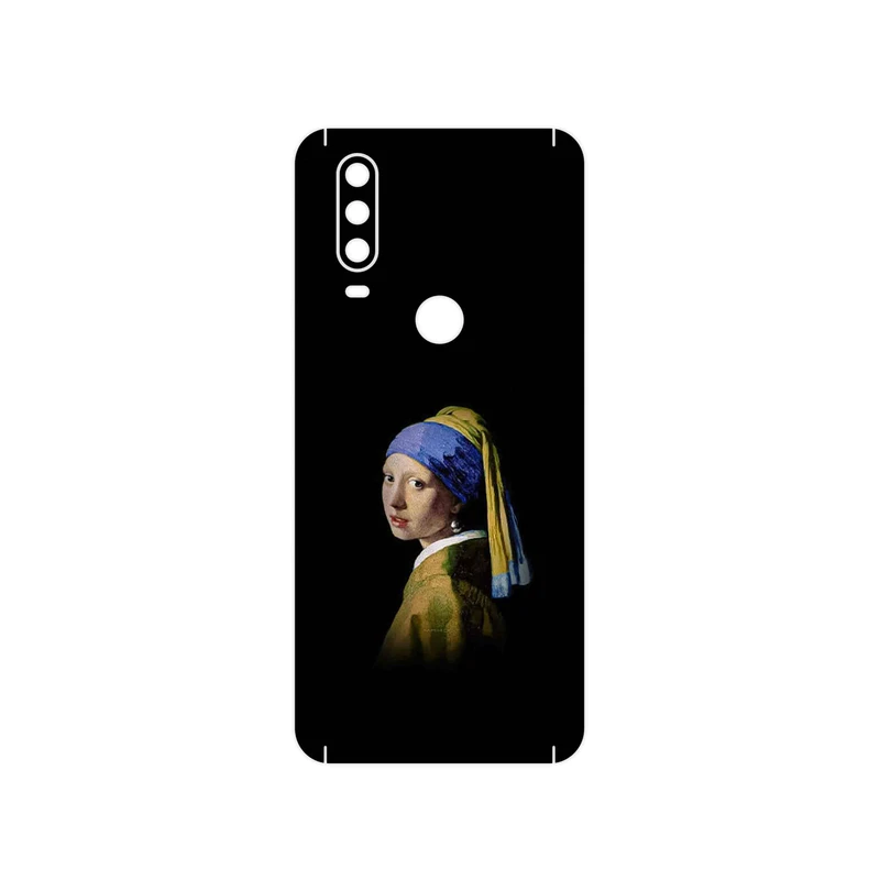برچسب پوششی ماهوت مدل Girl with a Pearl Earring of Vermeer مناسب برای گوشی موبایل موتورولا One Action