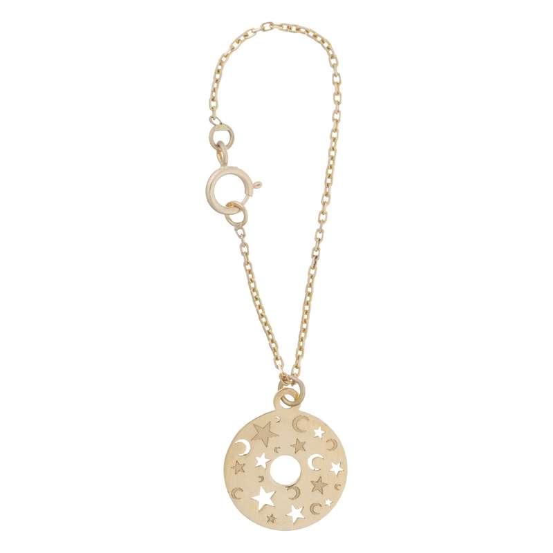 آويز ساعت طلا 18 عيار زنانه الن نار مدل 0269